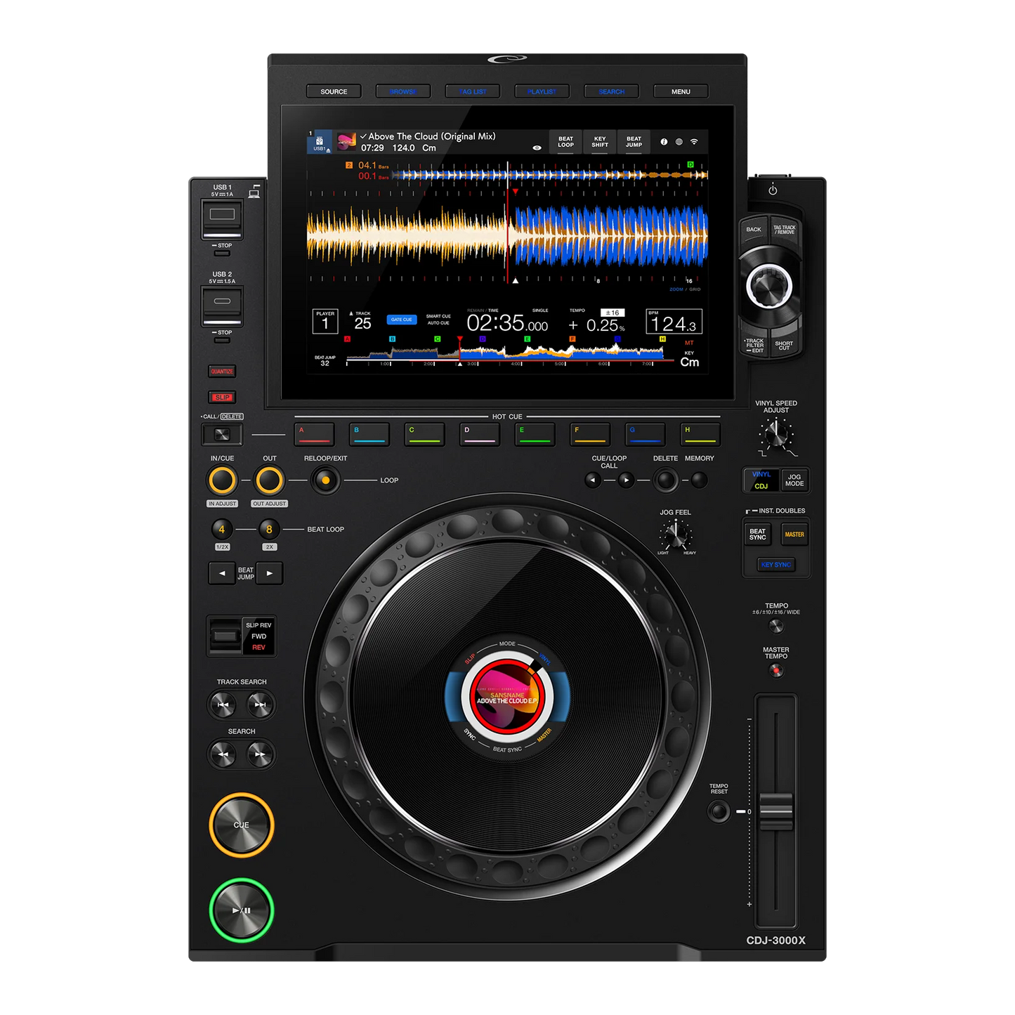 Pioneer DJ CDJ-3000X Professional Multi-Player