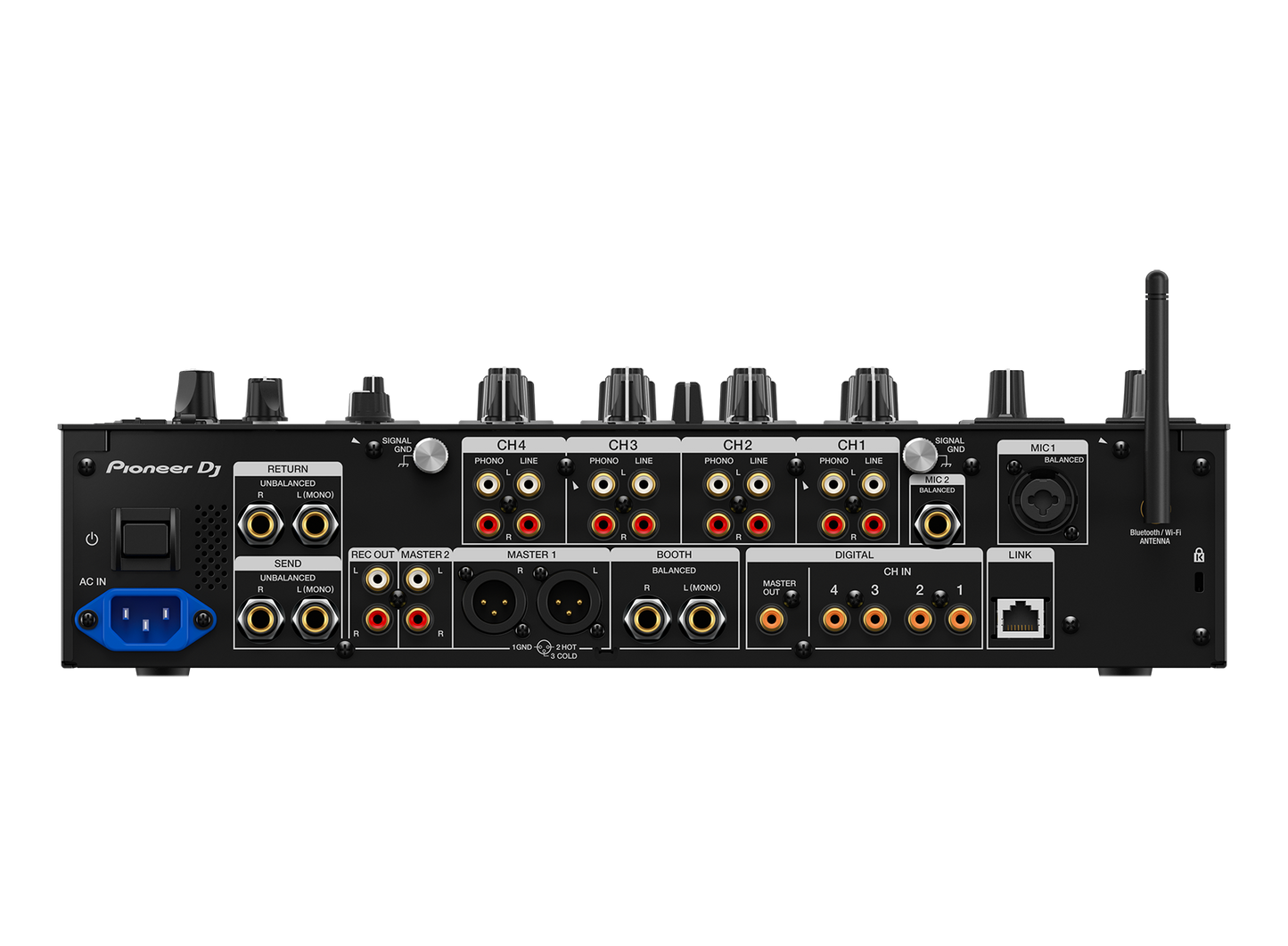 Pioneer DJM A9 - 4 Channel Professional DJ mixer with Beat FX - Fully Digital