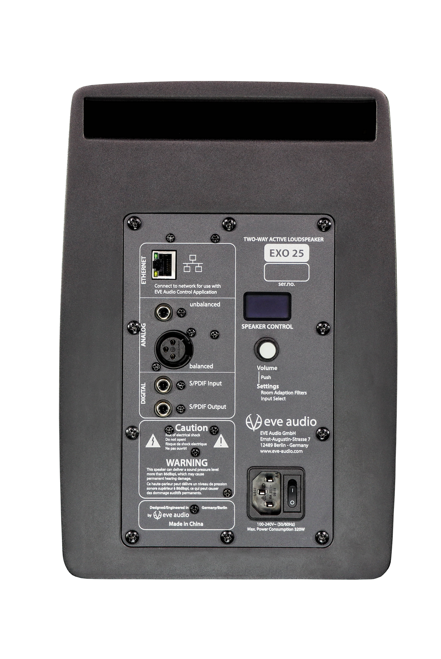 EVE Audio EXO 25 Active Studio Loudspeaker / Monitor