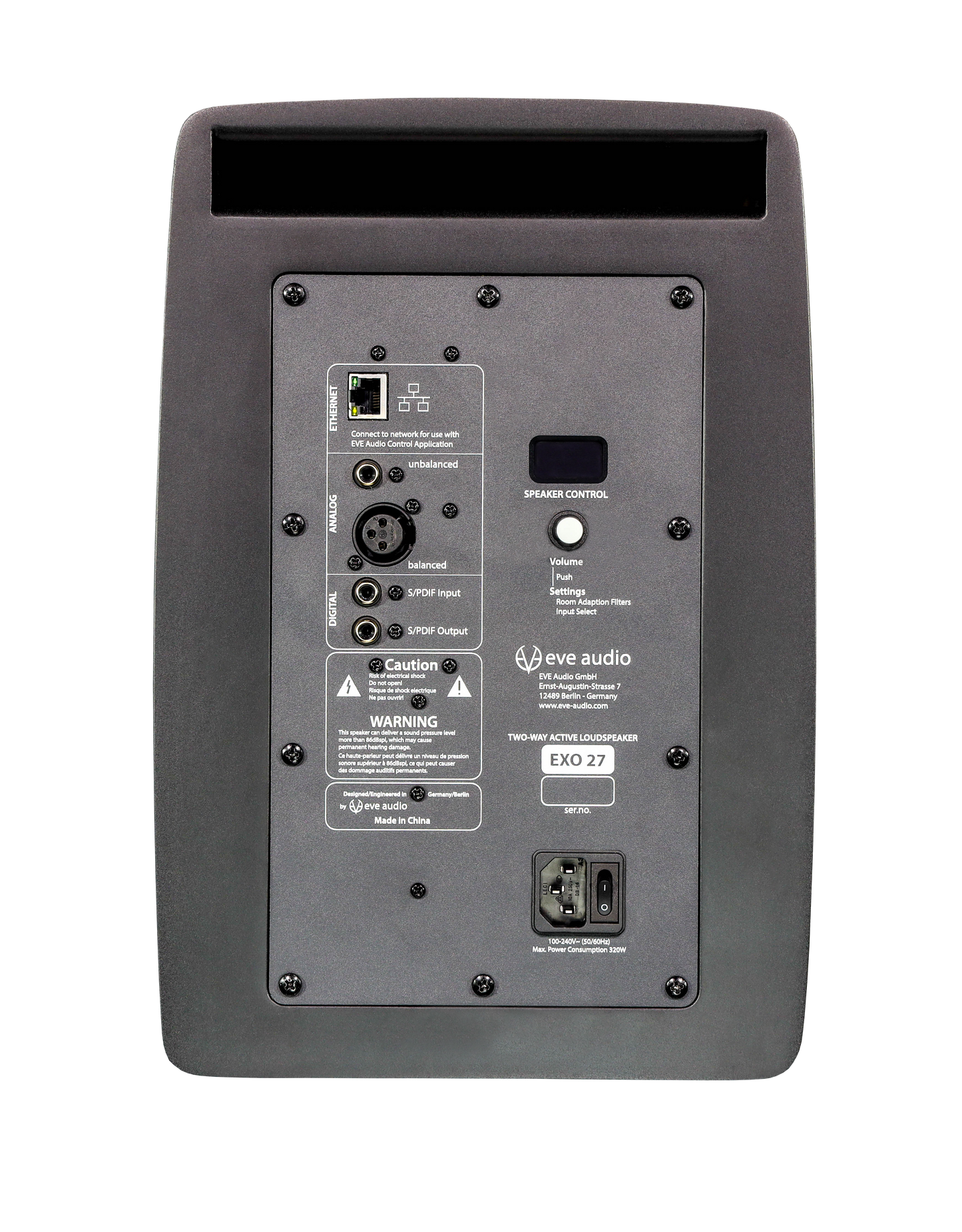 EVE Audio EXO 27 Active Studio Loudspeaker / Monitor