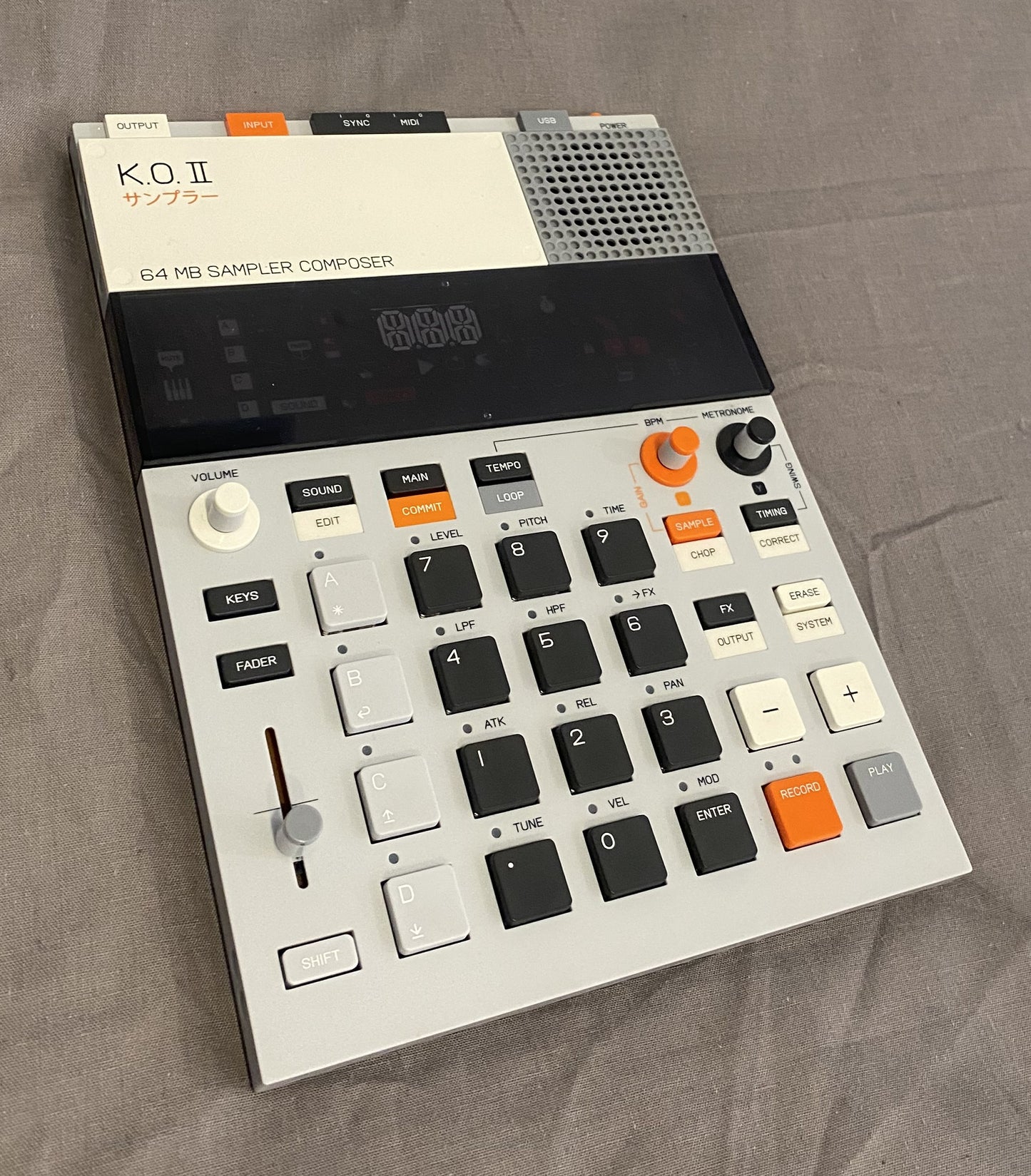 Teenage Engineering - EP–133 K.O. II - Sampler Sequencer Composer - Second Hand