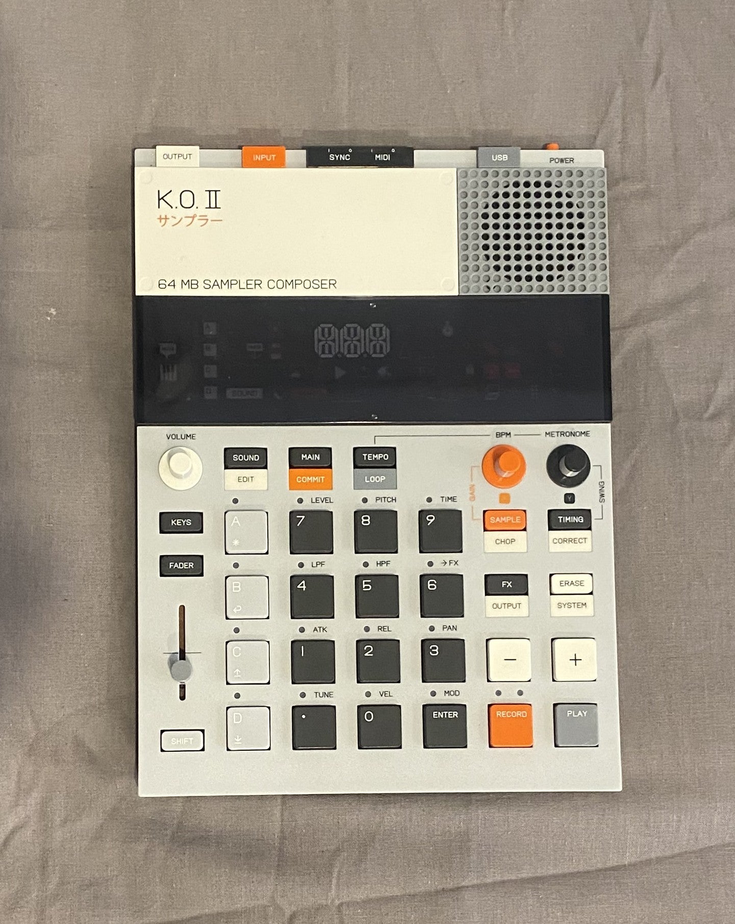 Teenage Engineering - EP–133 K.O. II - Sampler Sequencer Composer - Second Hand