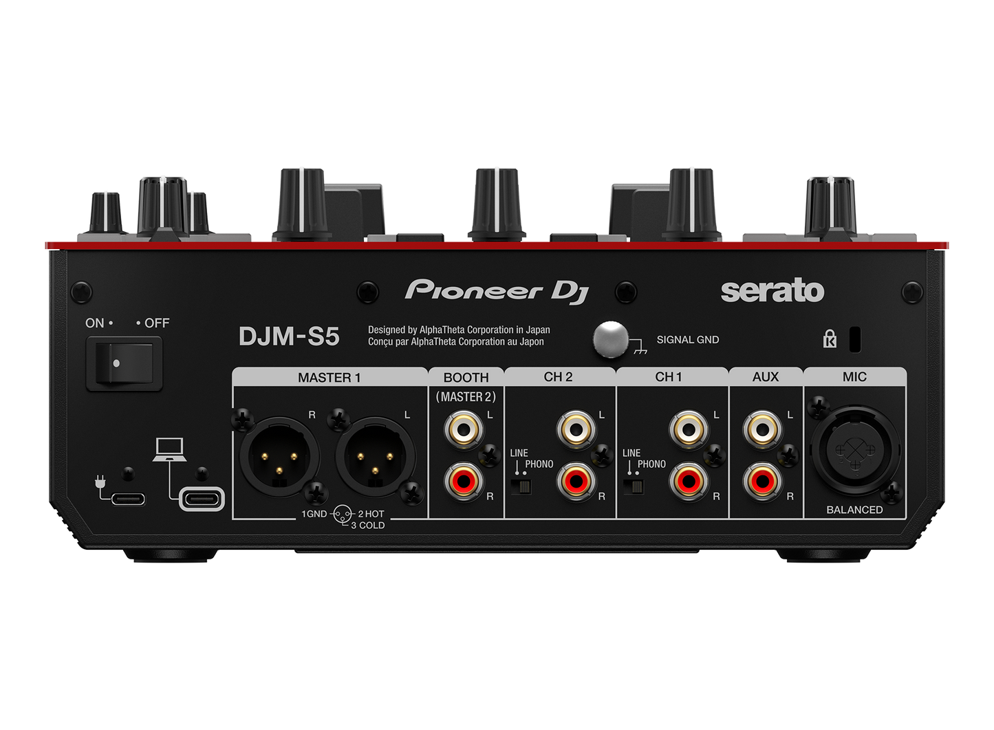 Pioneer DJM-S5 – 2-Channel Scratch-Style DJ Mixer