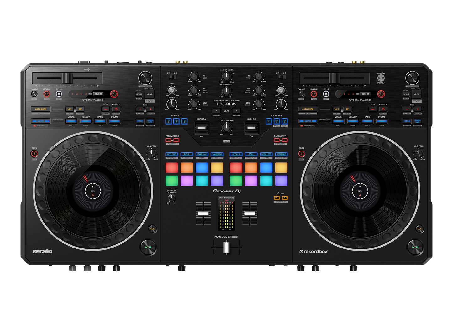 Pioneer DDJ-REV5 - Scratch-style 2-channel performance DJ controller