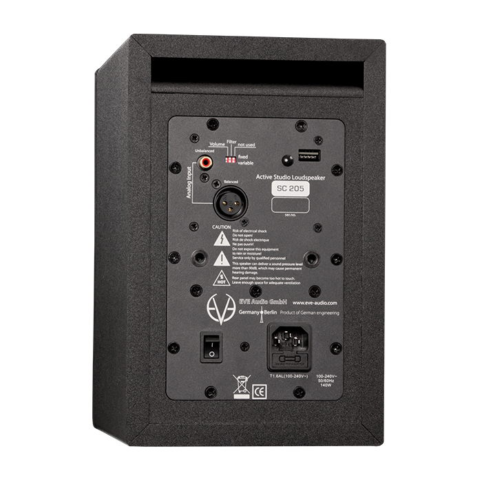 EVE Audio - SC205 - Active Monitor (Single Unit)