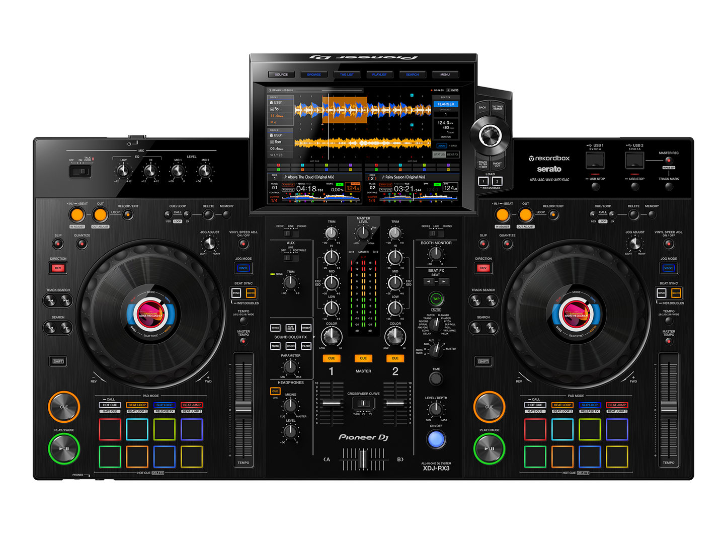 Pioneer DJ XDJ-RX3 -  2 Channel Performance All-In-One DJ System