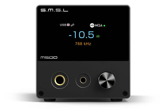 S.M.S.L M500 MKIII Bluetooth Audio DAC & Headphone Amplifier, ESS9038PRO D/A Chip