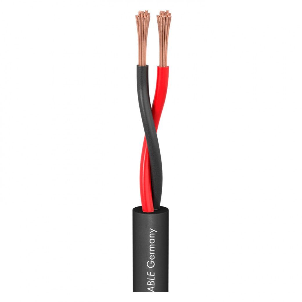 Speaker Cable - High Quality Cable - Sommer Meridian SP225 - Price/m