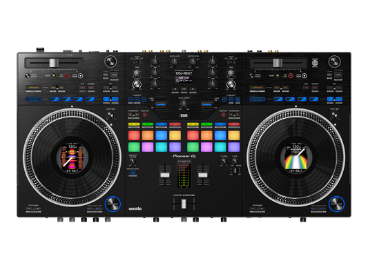 Pioneer DDJ-REV7 - Scratch-style 2-channel professional DJ controller for multiple DJ applications